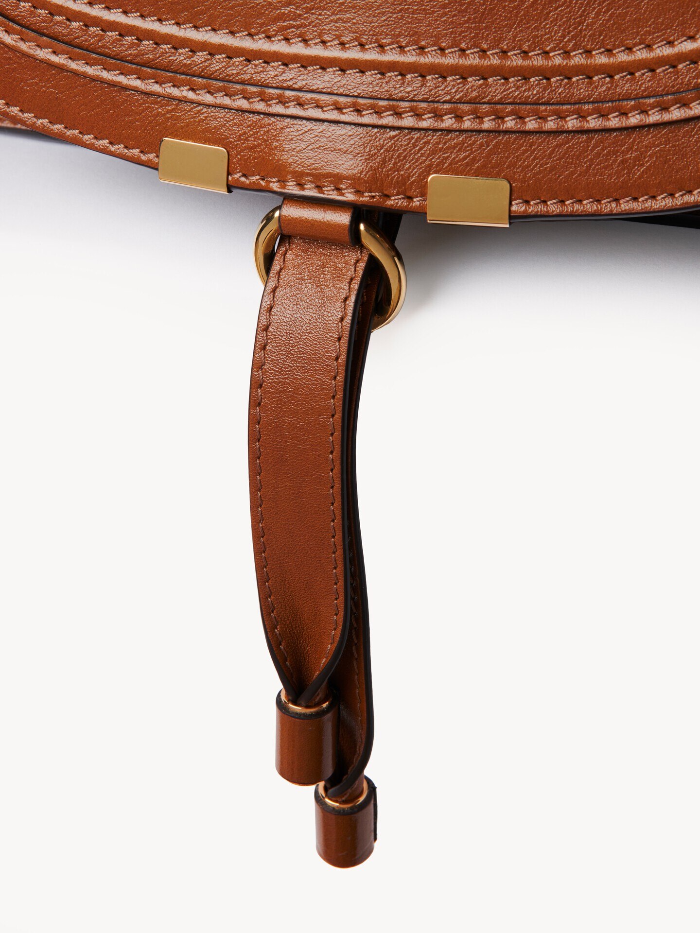 Bolso peque&ntilde;o Marcie de cuero brillante - 6