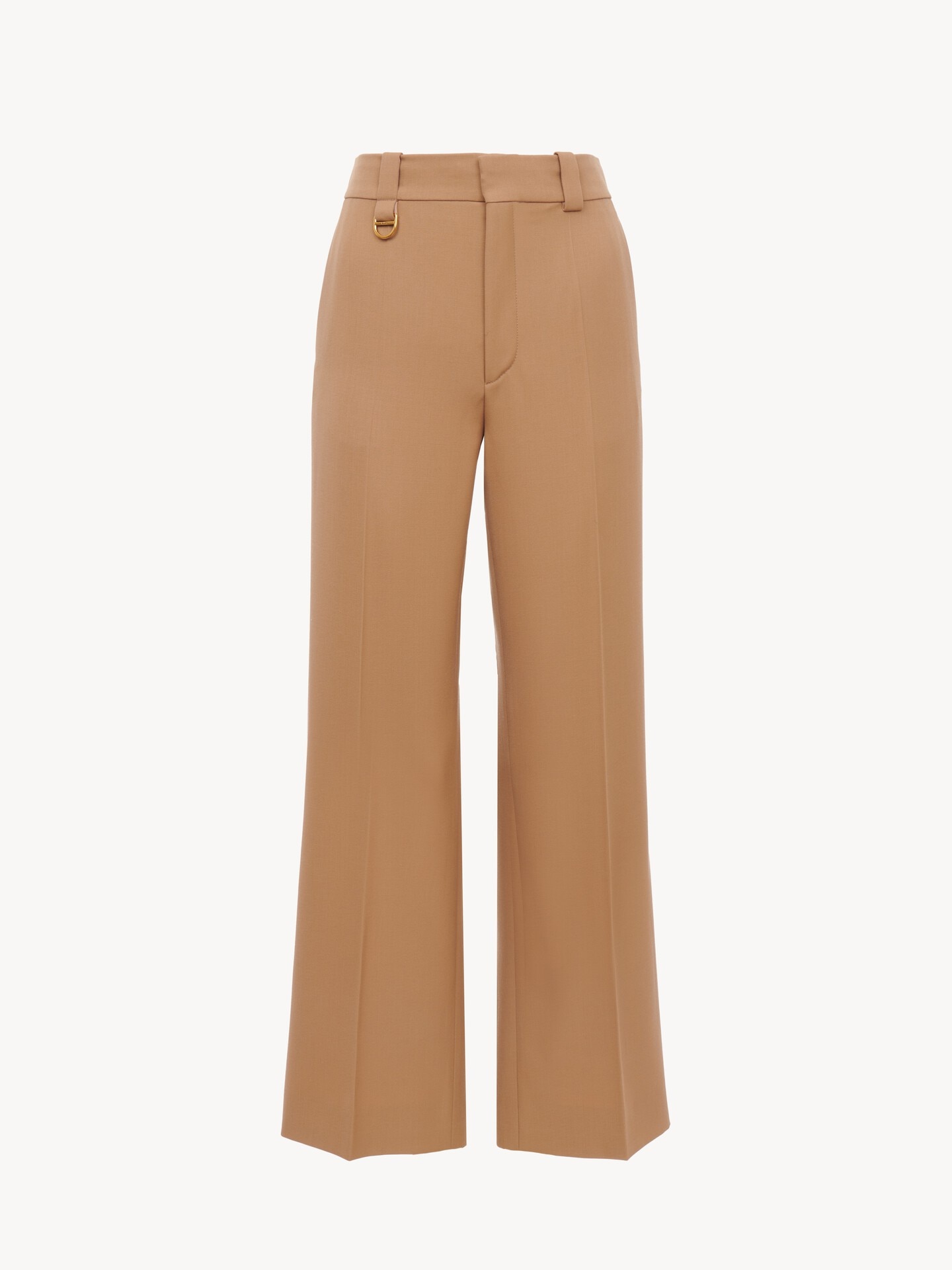 Pantalones de sastre cropped de lana grain de poudre - 2