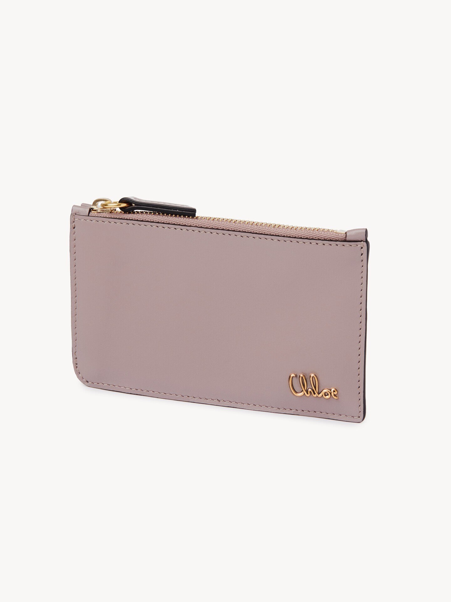 Small Chloé Iconic purse with card slots in shiny leather - 3