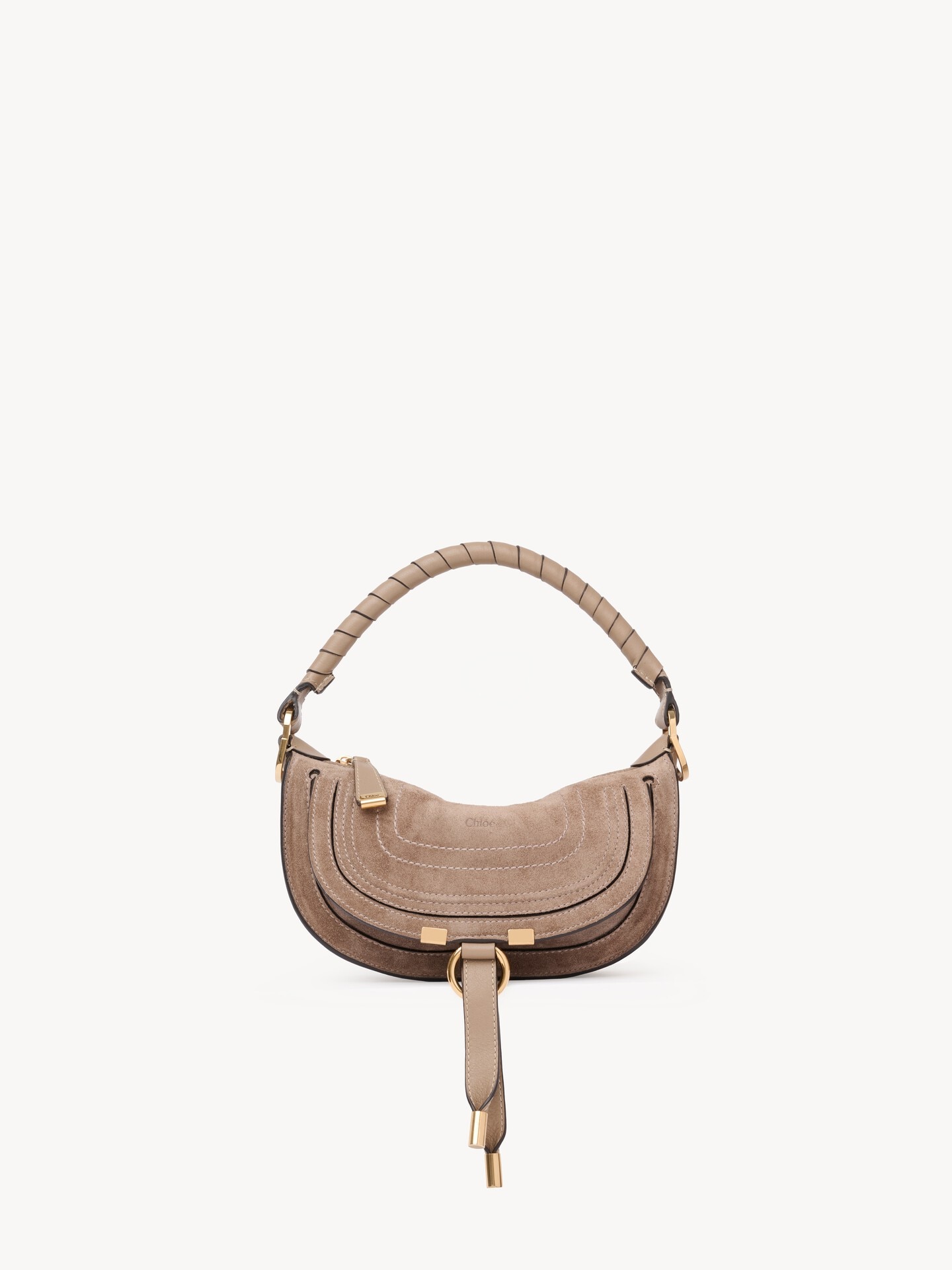 Minibolso de hombro Marcie de ante - 1