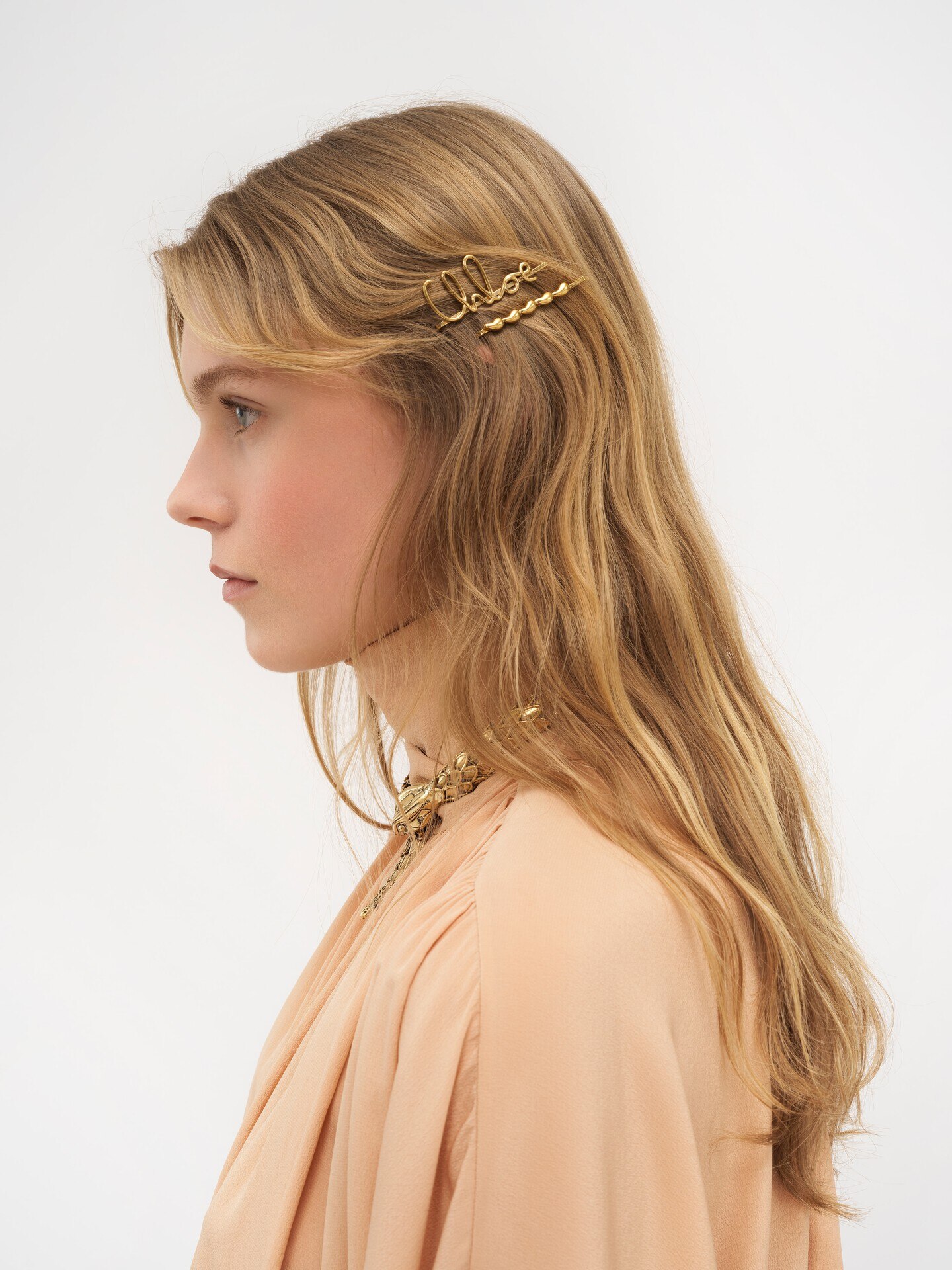 The Chloé Iconic hair clips set - 3