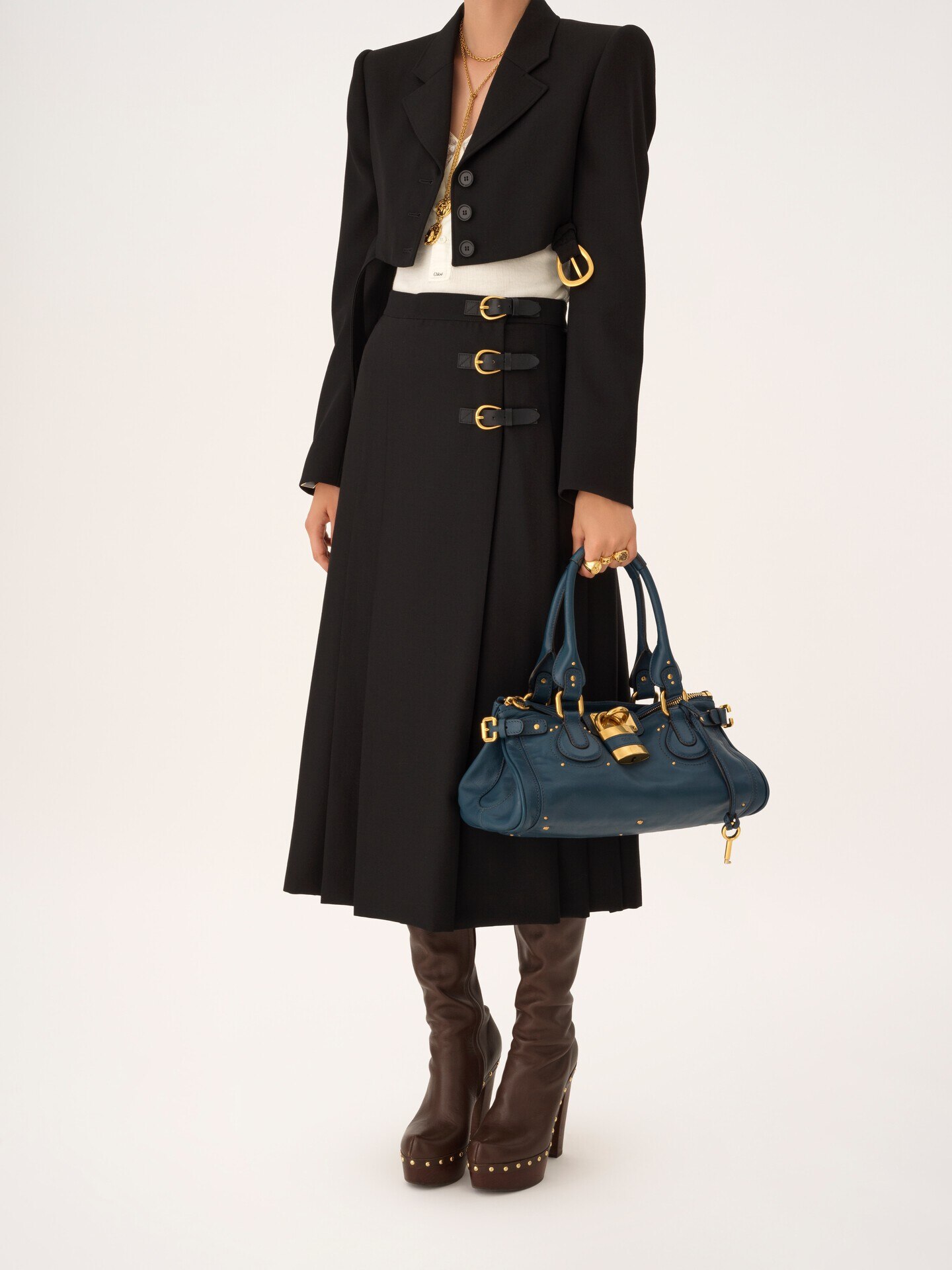 Paddington bag in grained leather - 10