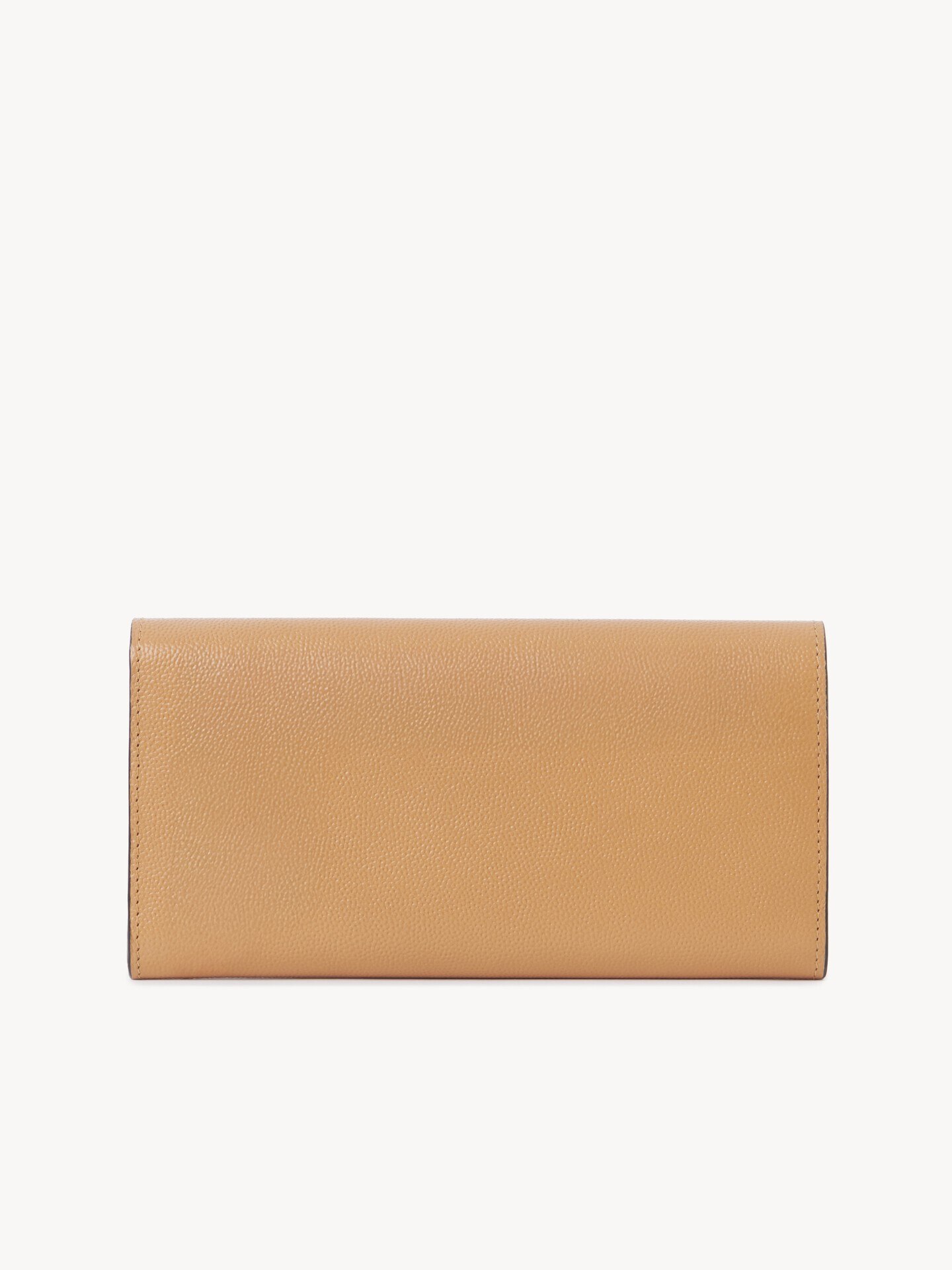 Chlo&eacute; Charms long wallet with flap in grained leather - 4