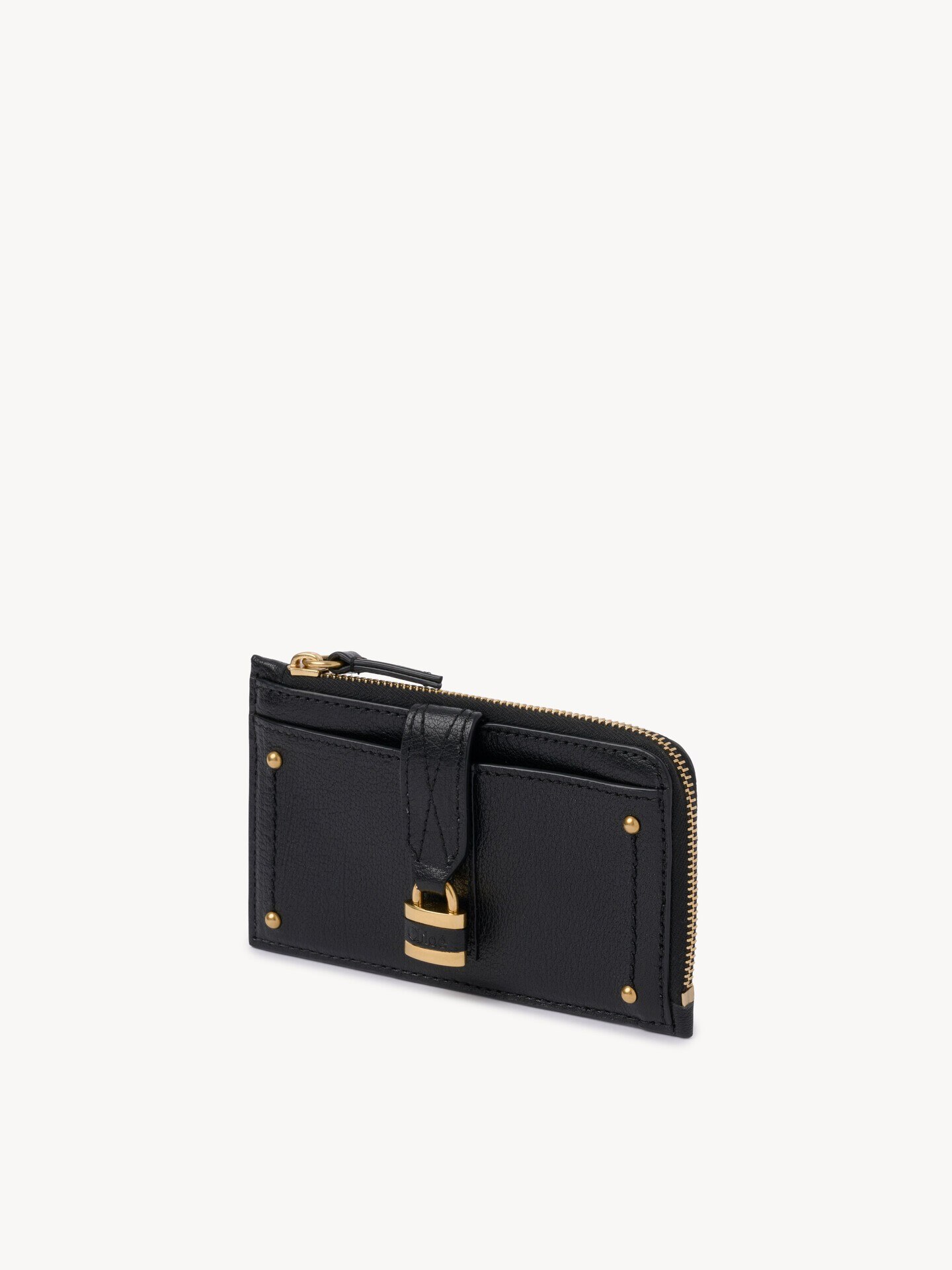 Small Paddington purse with card slots in grained leather - 3