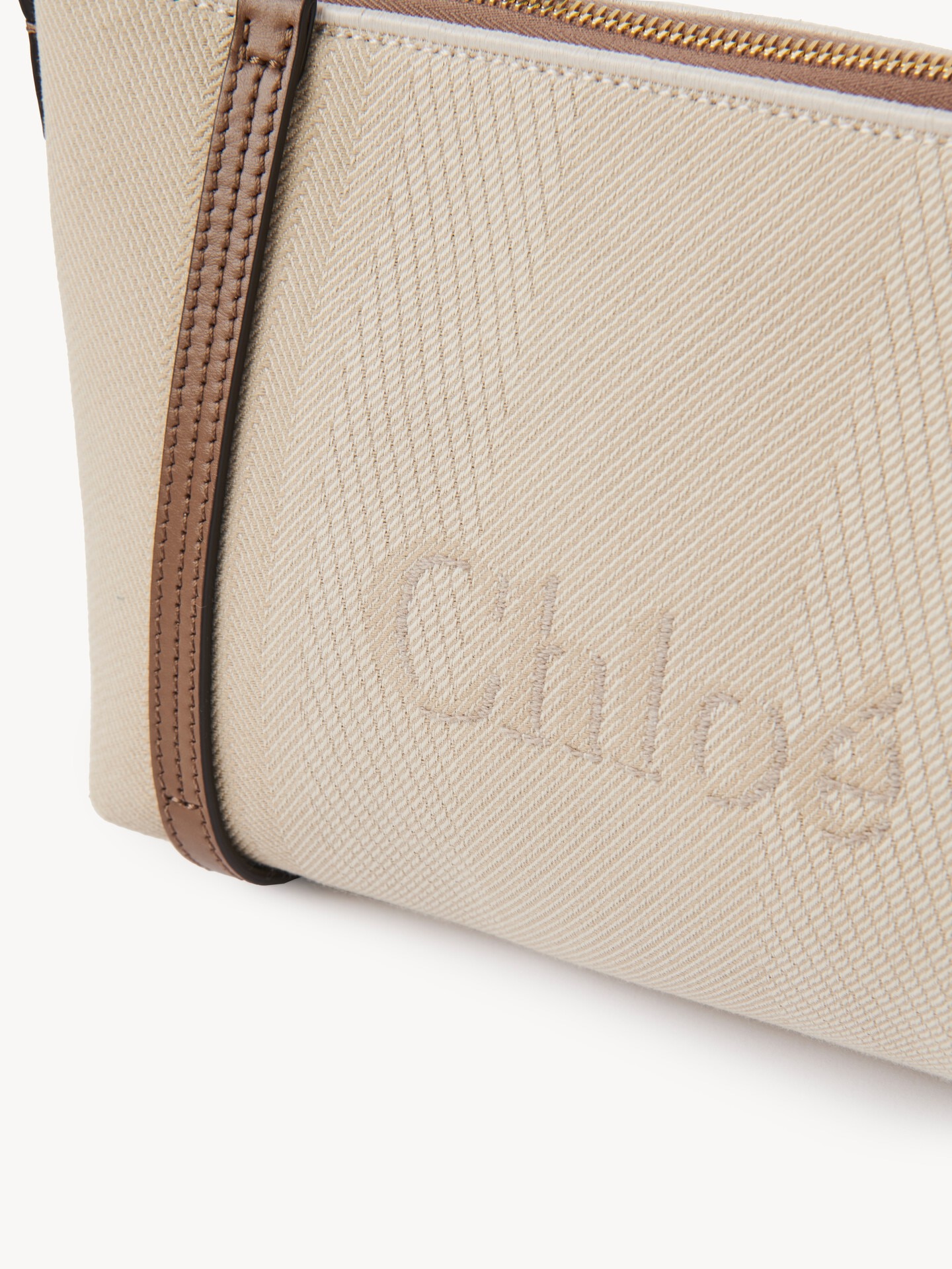Bolso de hombro Chlo&eacute; Carry de lona - 7