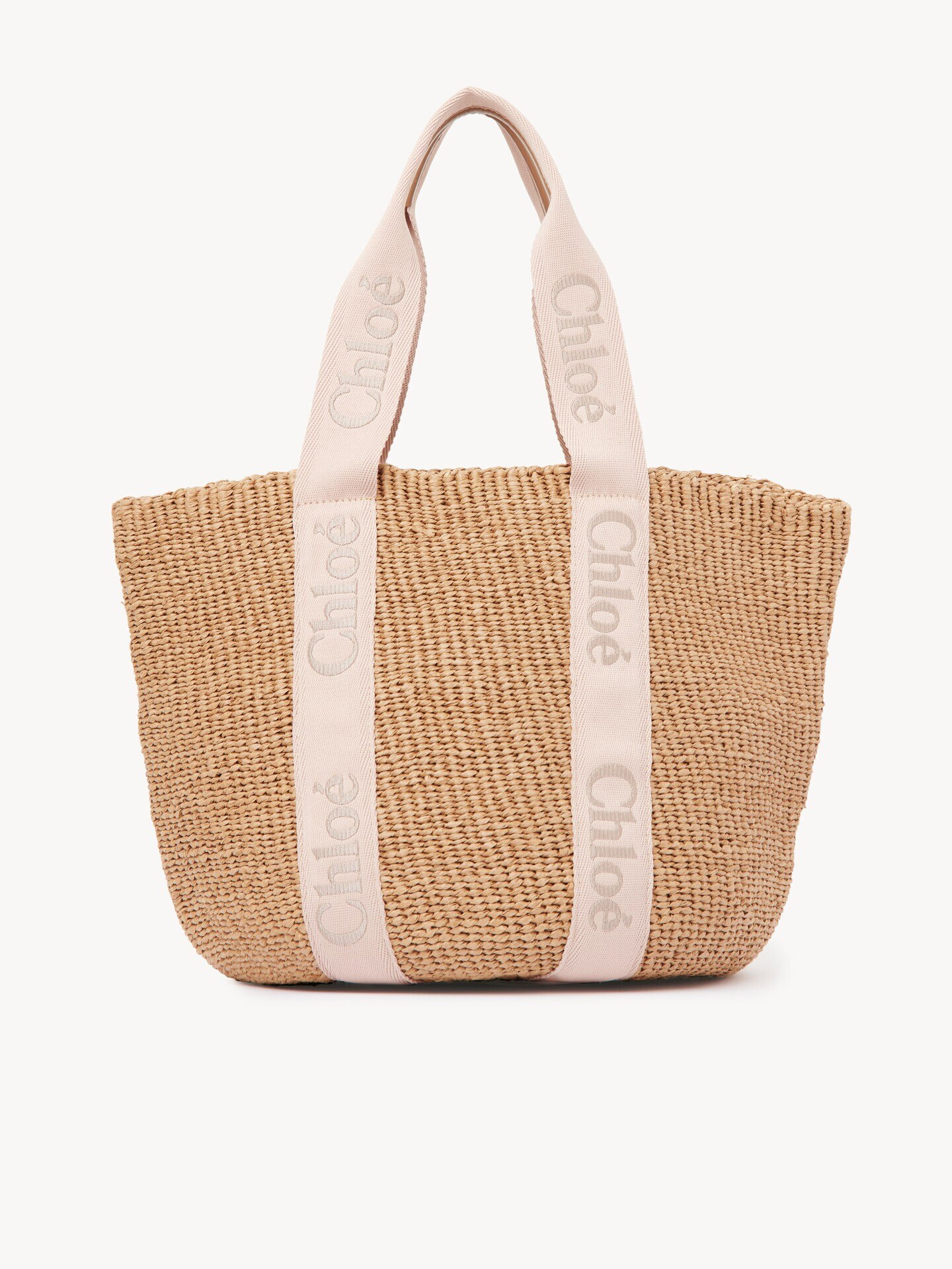 Large Woody basket in natural fibres - 2