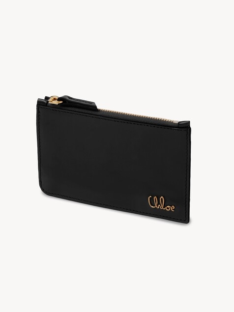 Small Chloé Iconic purse with card slots in shiny leather