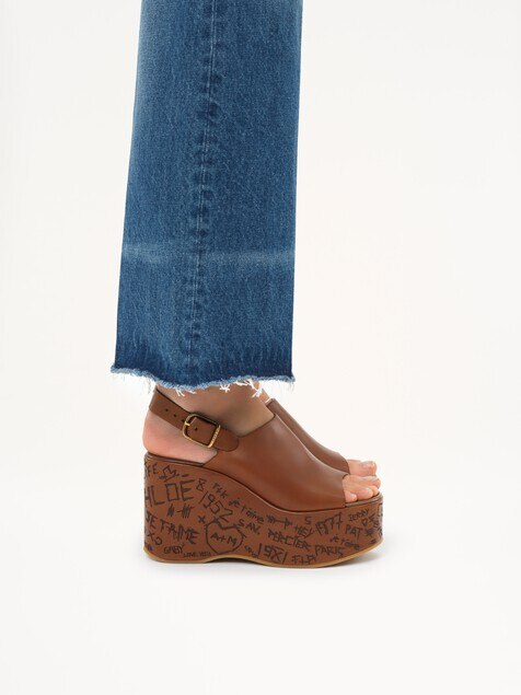 Maxime wedge sandal
