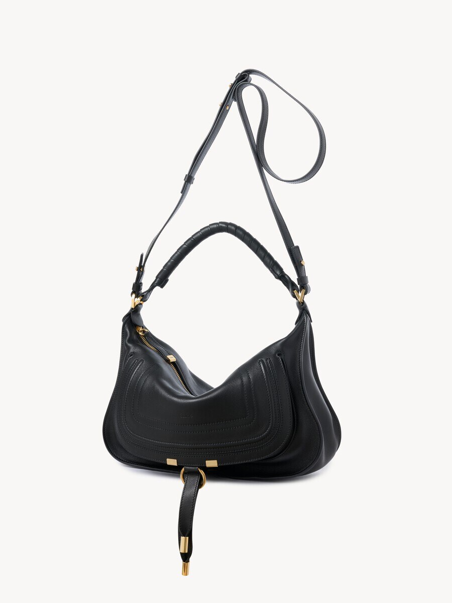 Small Marcie shoulder bag in soft leather - 5