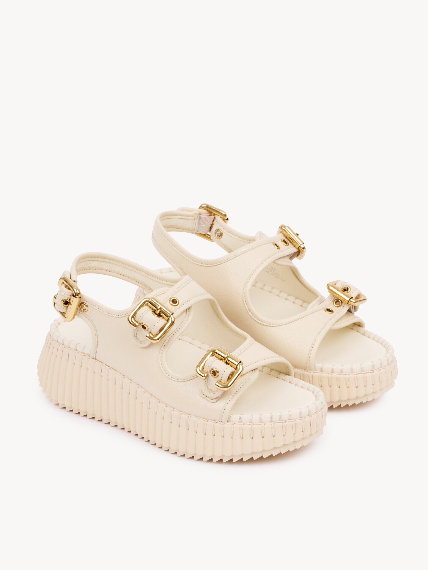 Sandalias con cu&ntilde;a Nama - 3