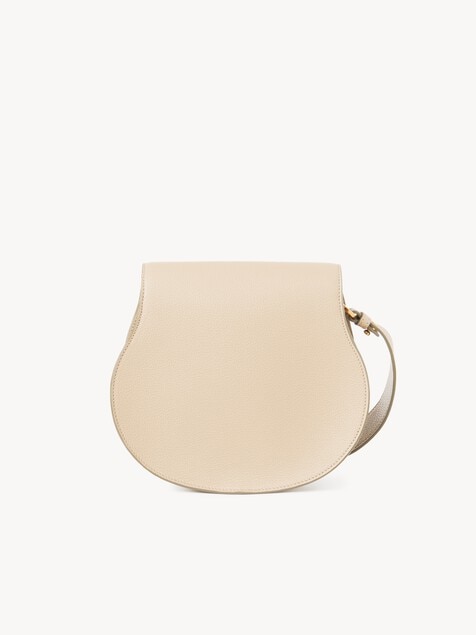 Bolso saddle Marcie de cuero granulado