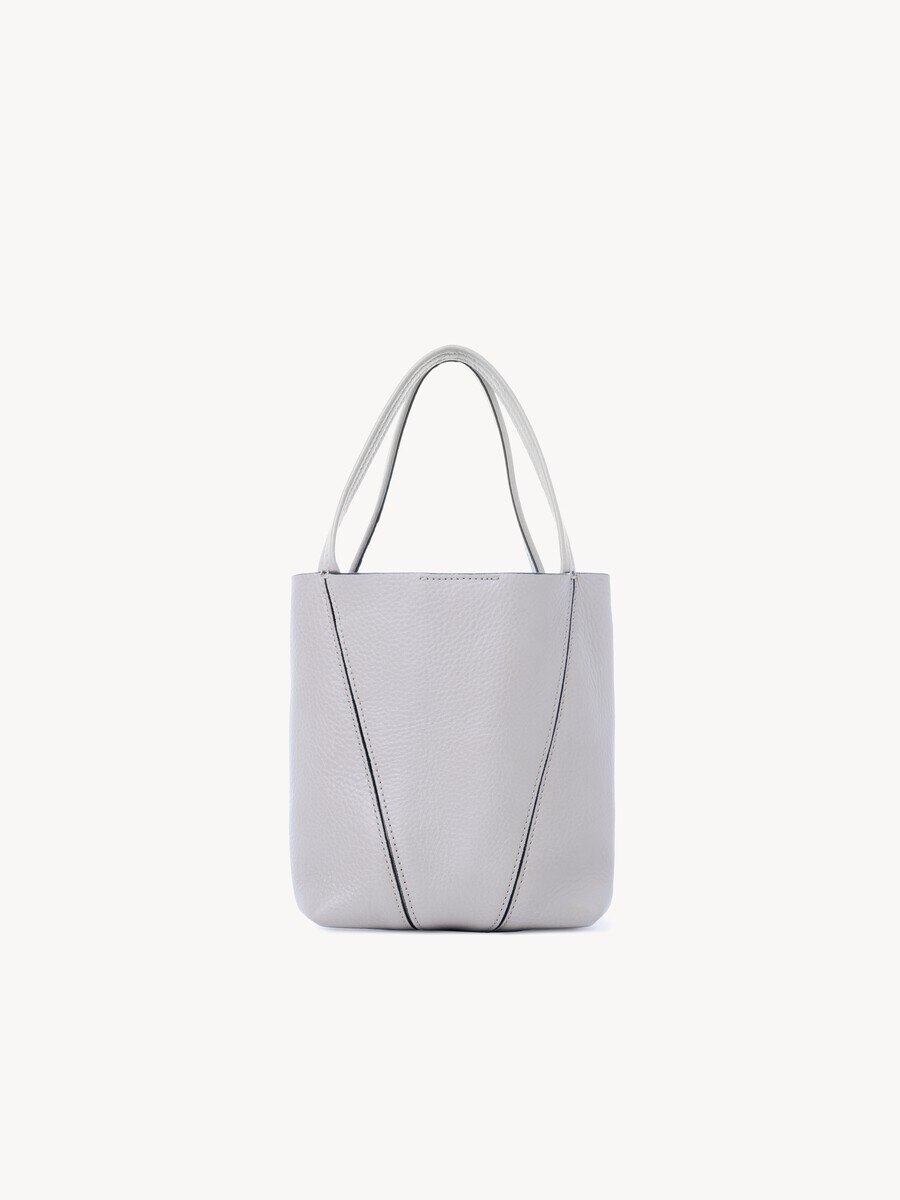 Bolso tote Chlo&eacute; Spin peque&ntilde;o de cuero granulado - 5