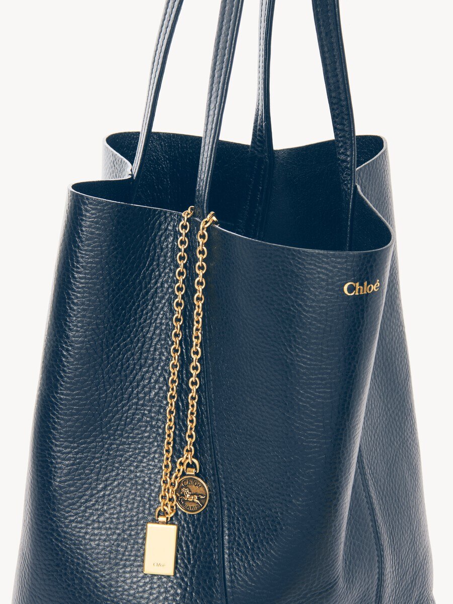 Bolso tote Chlo&eacute; Spin de cuero granulado - 6