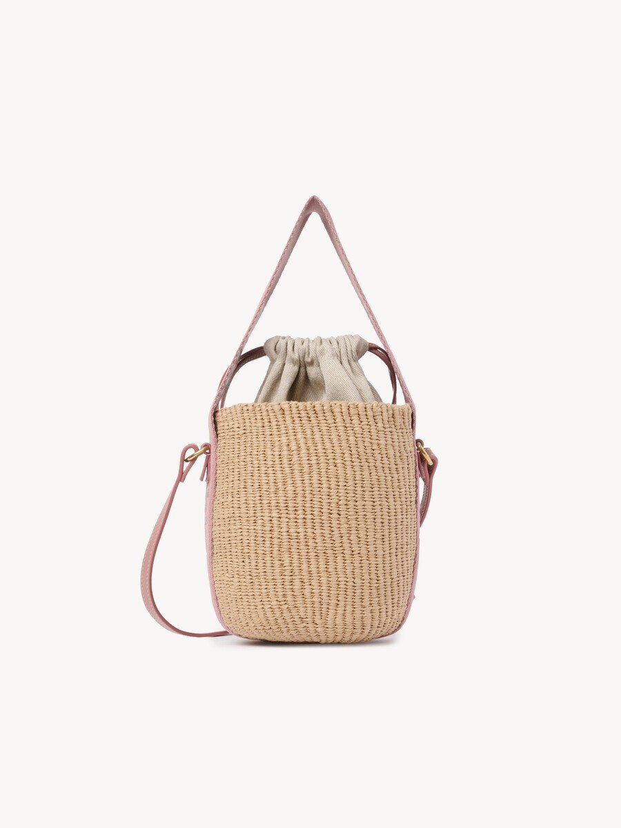 Small Woody basket in natural fibers - 5