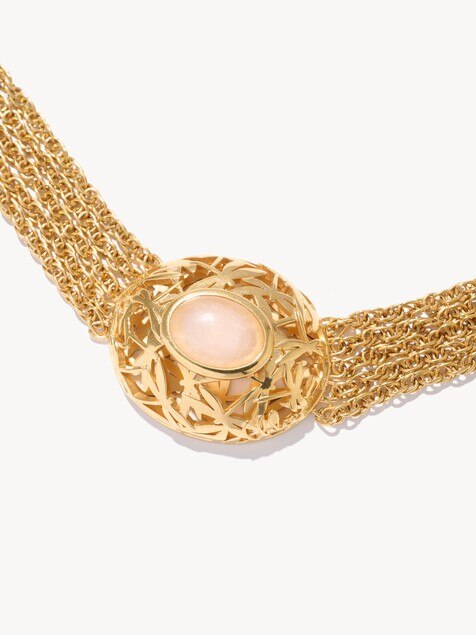 The Chlo&eacute; Gilded Cage choker