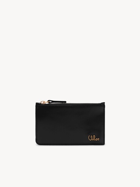 Small Chloé Iconic purse with card slots in shiny leather