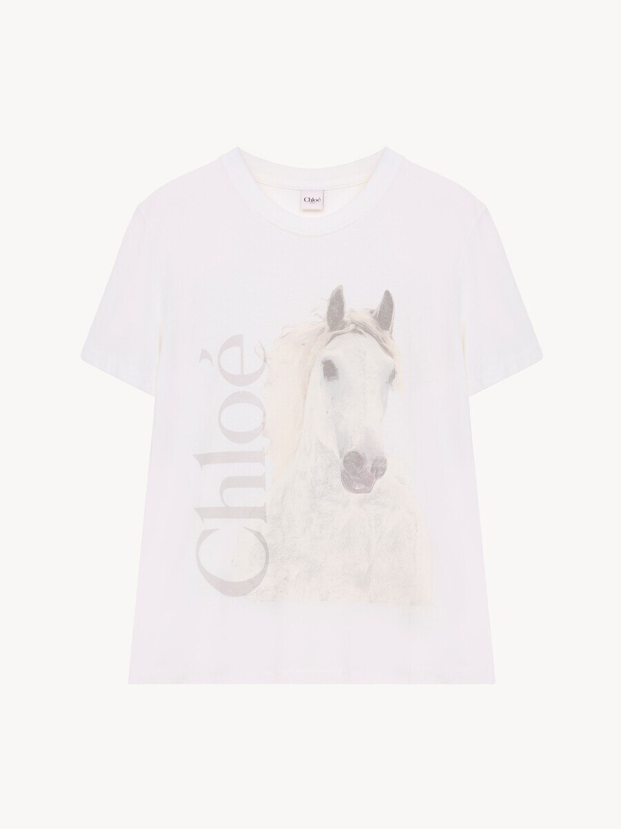 Crew-neck logo T-shirt in cotton jersey - 2