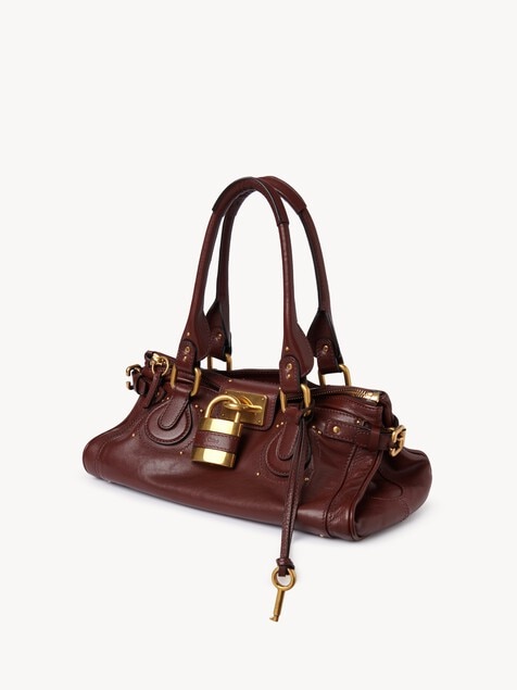 Paddington bag in grained leather
