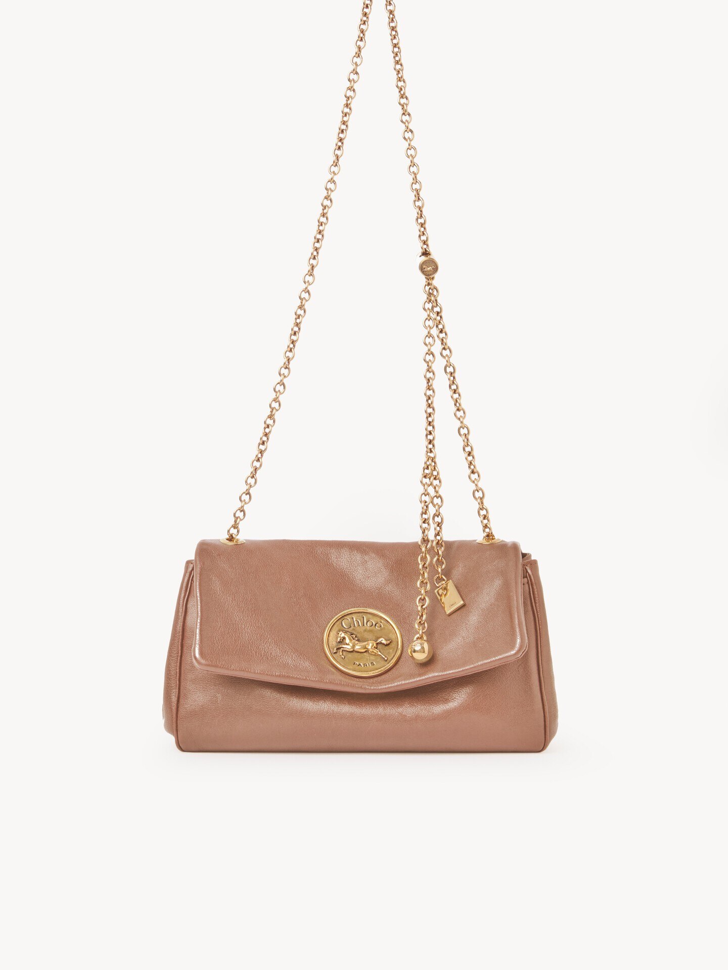 Chlo&eacute; Heritage shoulder bag in grained leather - 2