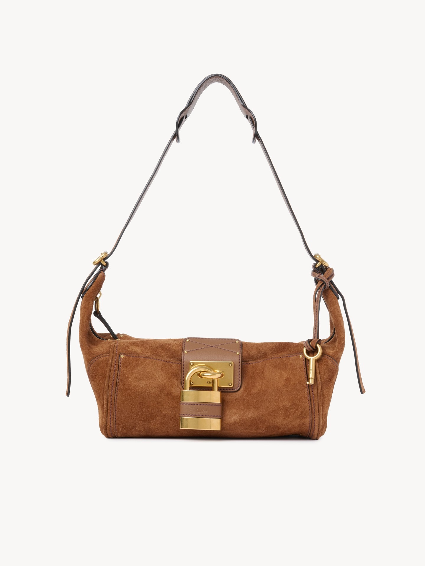 Paddington crossbody bag in suede leather - 2