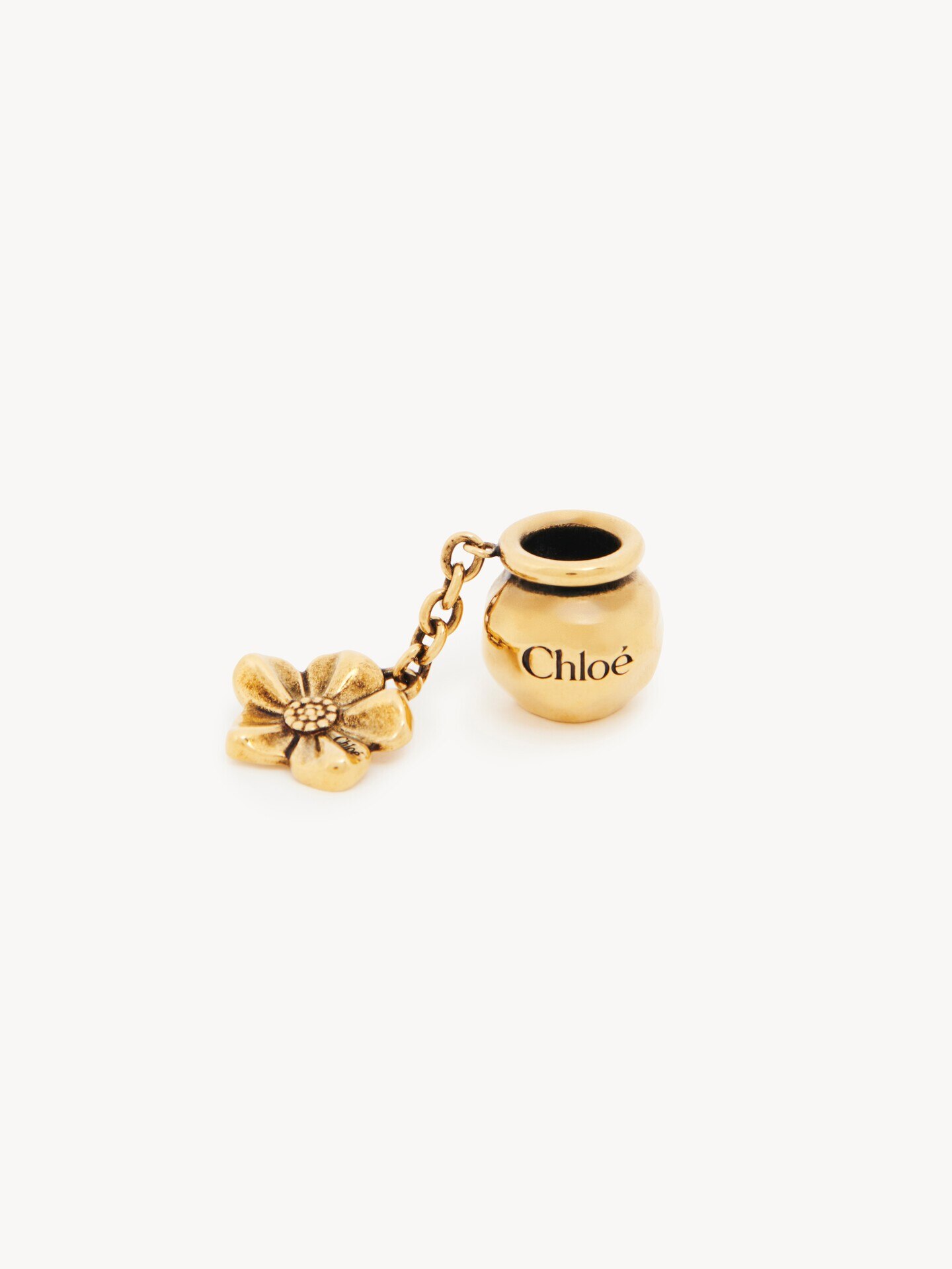 Charm Sphere Flower Dice para Bracelet bag de lat&oacute;n - 1