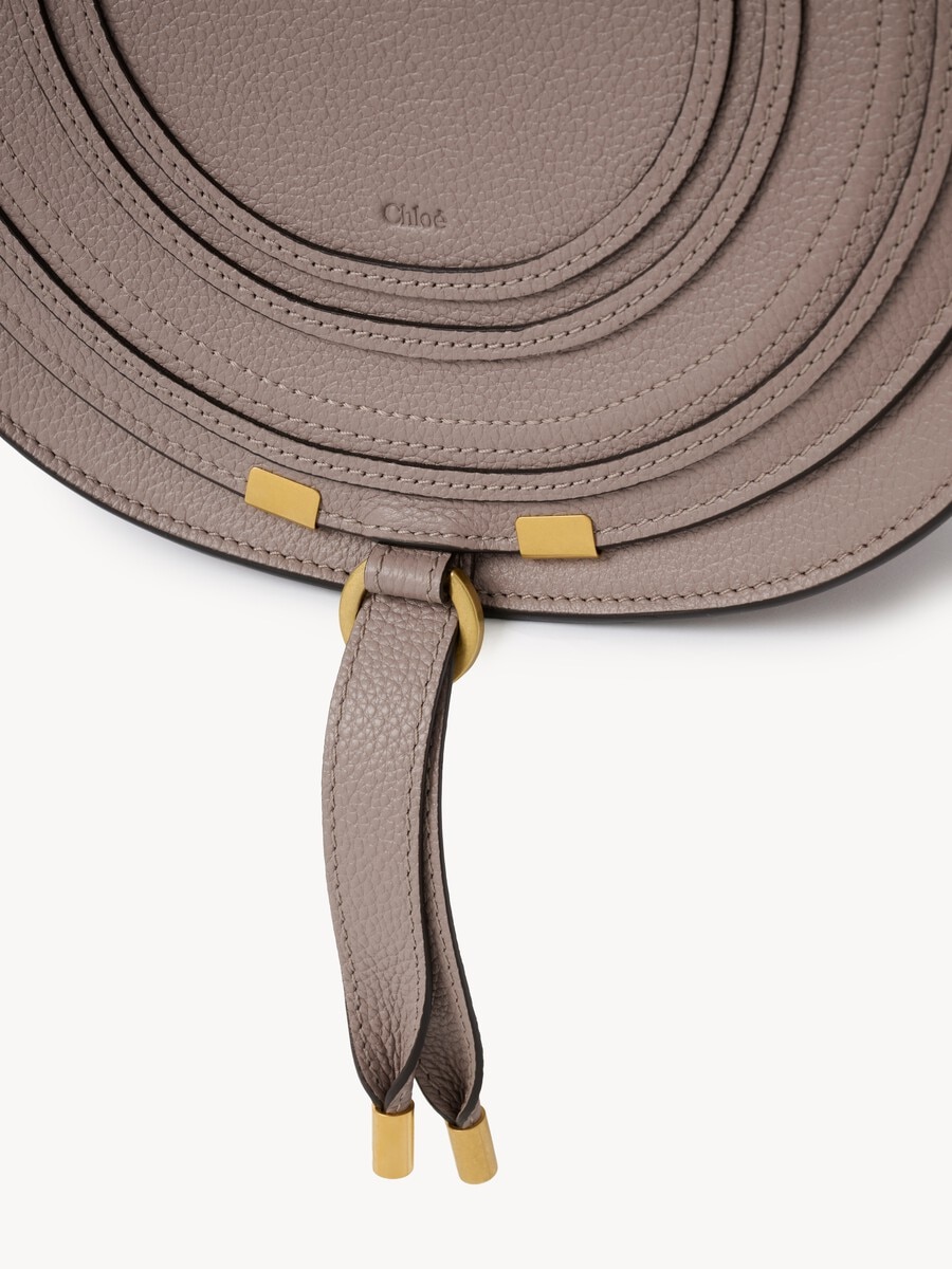 Bolso saddle Marcie de cuero granulado - 10