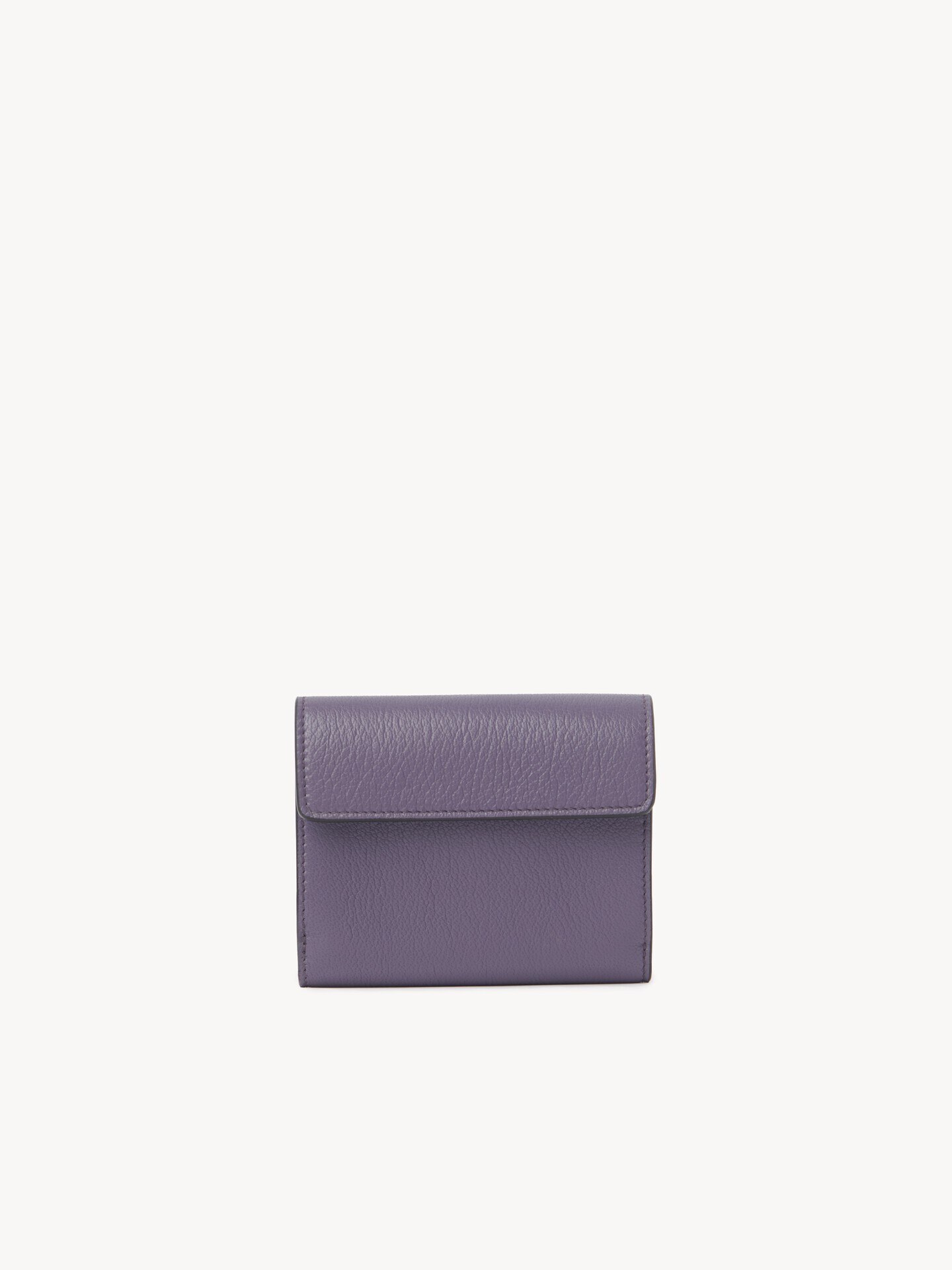 Small Envelope tri-fold wallet in grained leather - 4