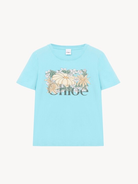 Baby fit logo T-shirt in cotton jersey