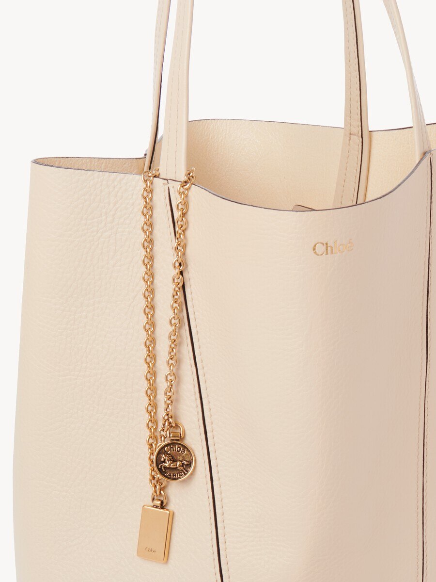 Bolso tote Chlo&eacute; Spin de cuero granulado - 7