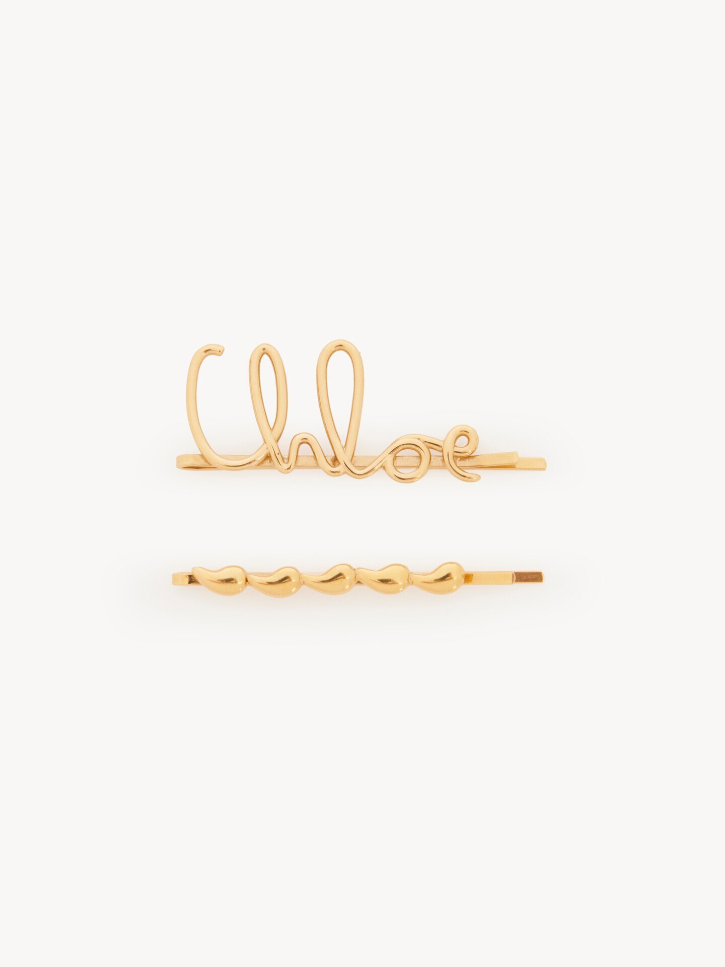 The Chloé Iconic hair clips set - 2