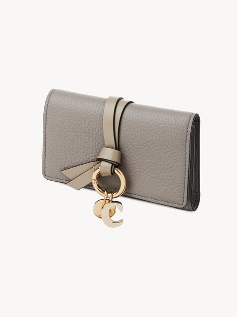 Funda para llaves Alphabet de cuero granulado 