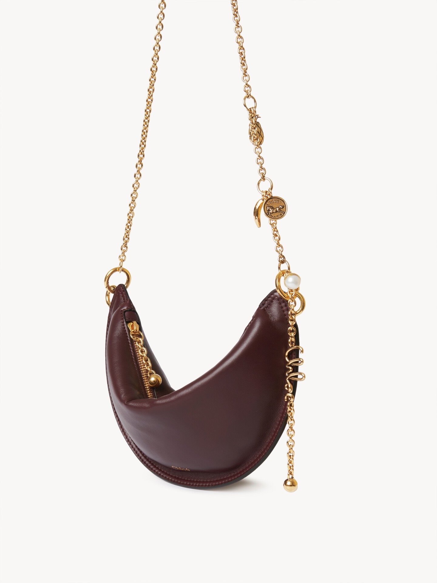 Mini Chloé Icons shoulder bag in soft leather - 4