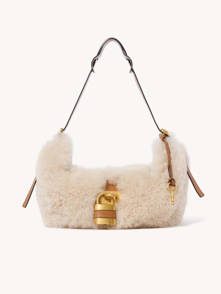Paddington crossbody bag in shearling - 2