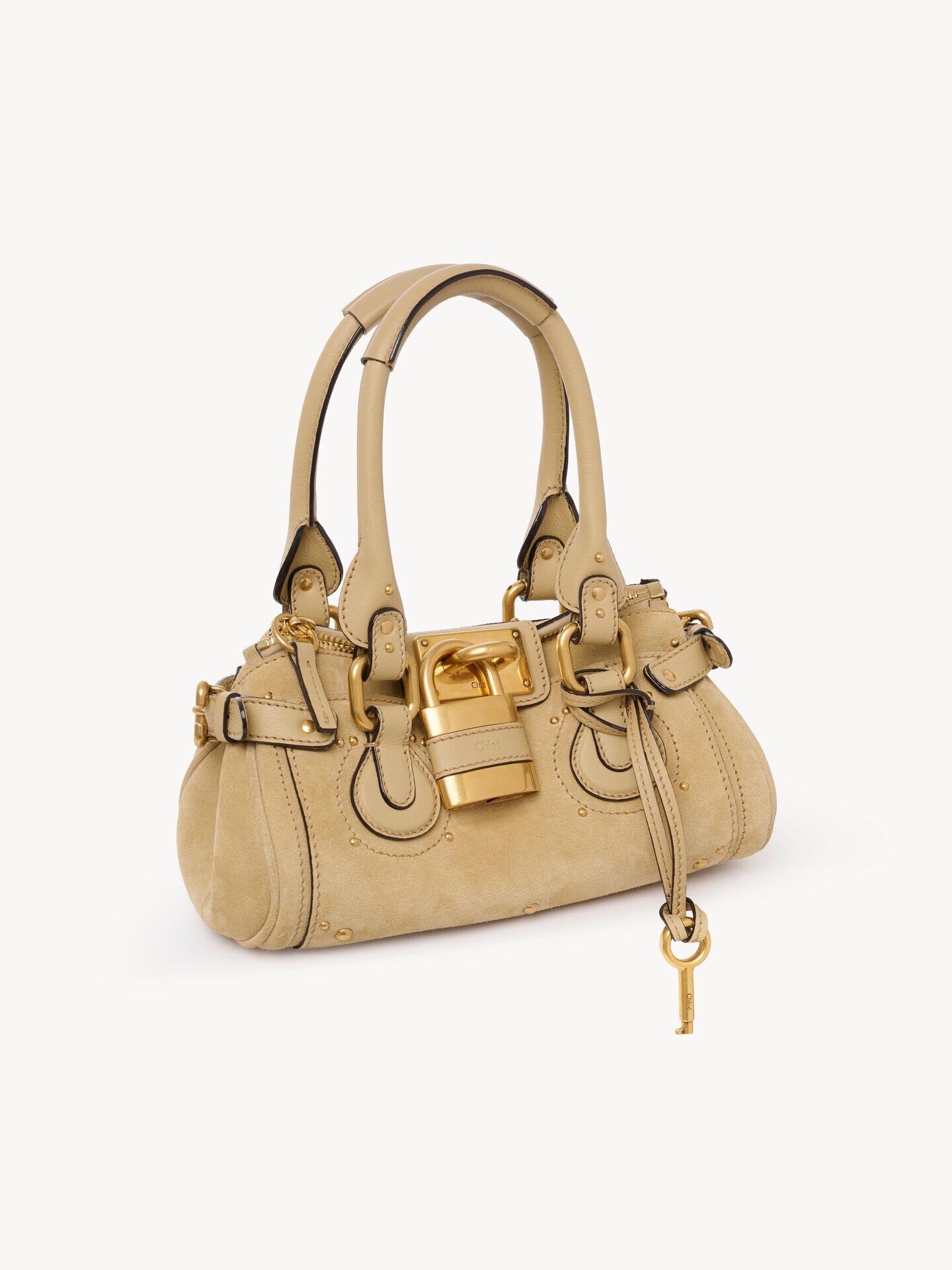 Bolso Paddington peque&ntilde;o de ante - 3