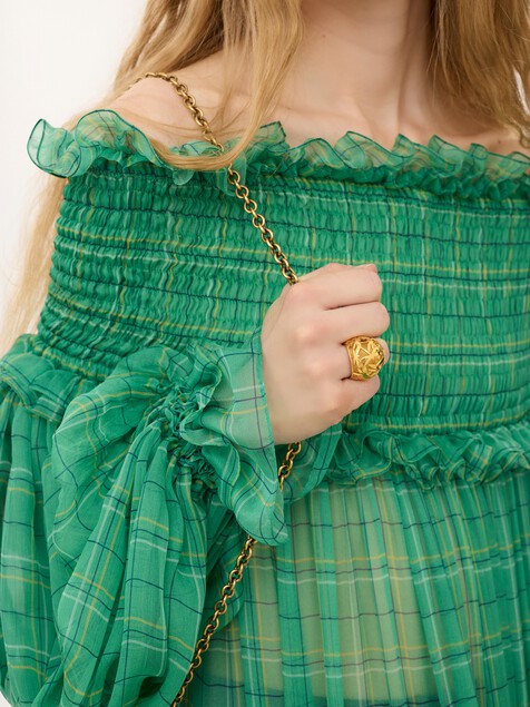 Anillo Chlo&eacute; Gilded Cage