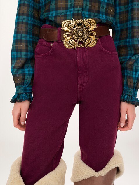 Vaqueros slim de tejido vaquero