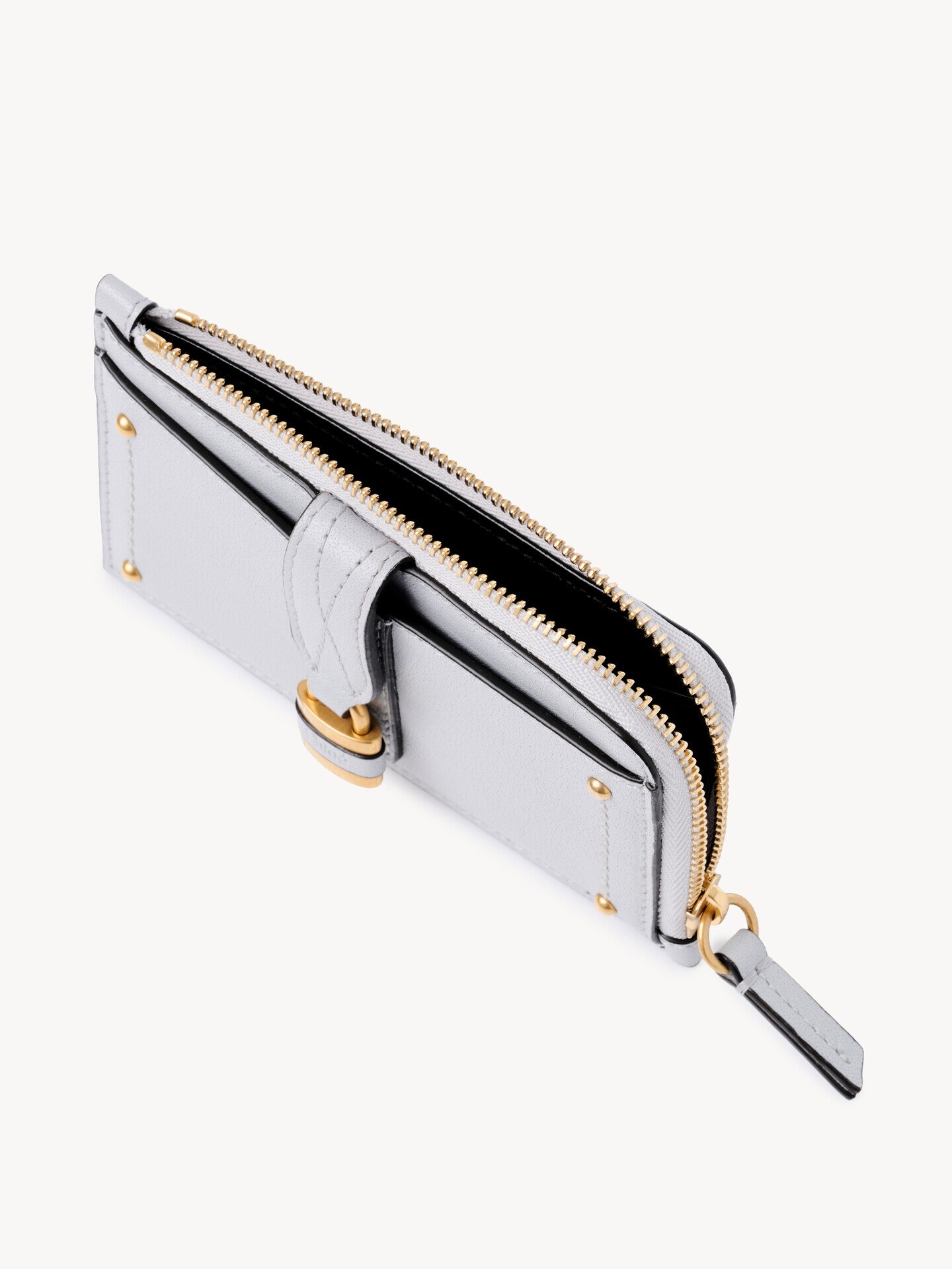 Cartera Paddington peque&ntilde;a con ranuras para tarjetas de cuero granulado - 5