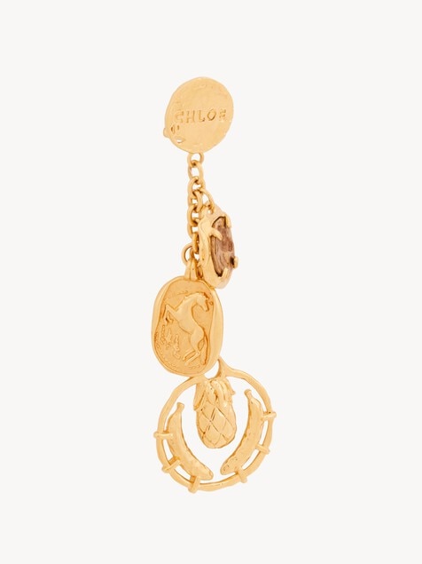 The Chloé Medals earrings