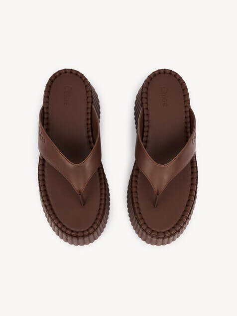 Sandalias con cu&ntilde;a Nama