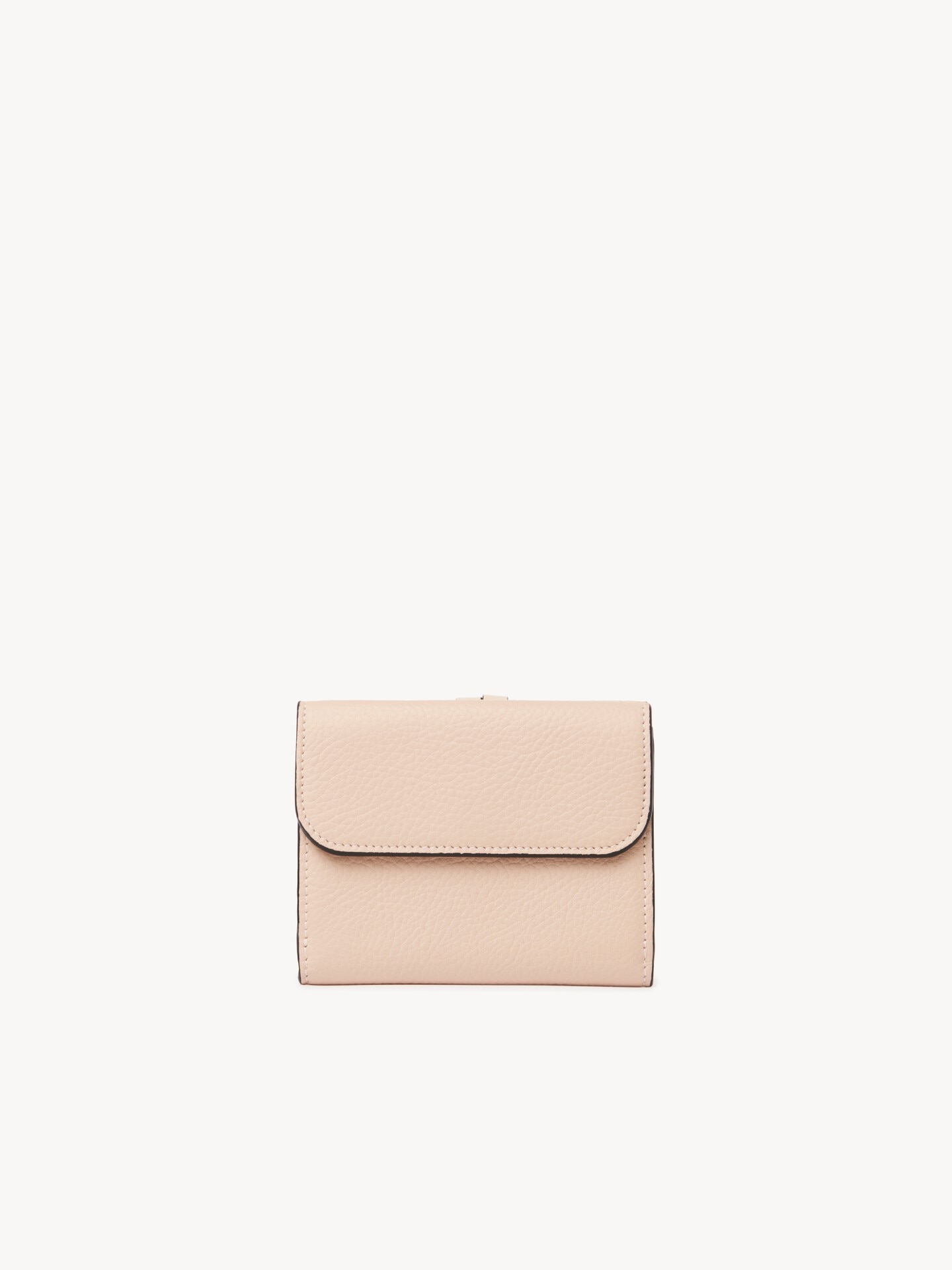 Small Alphabet tri-fold in grained leather - 3