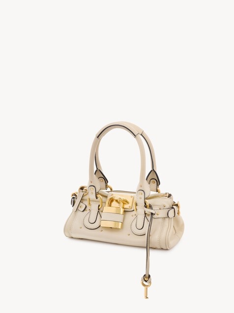 Bolso Paddington peque&ntilde;o de cuero granulado