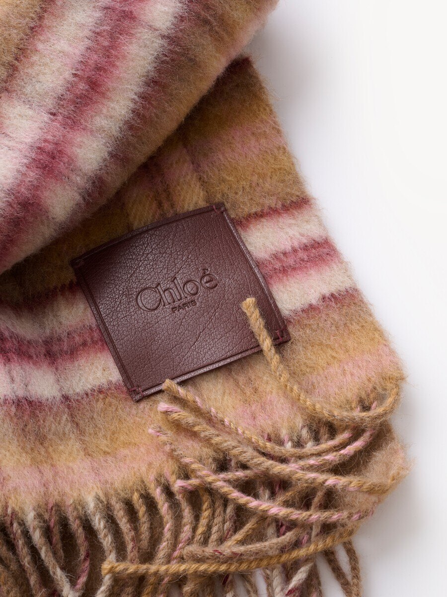The Chlo&eacute; Covering scarf in alpaca wool - 4