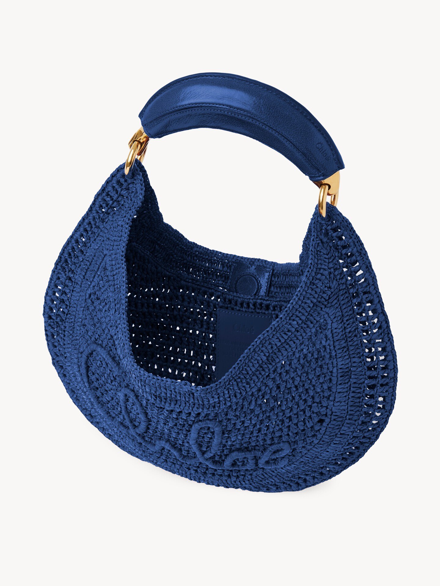 Bolso hobo Summer Banana de rafia - 6