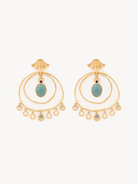 The Chloé Sunflower earrings