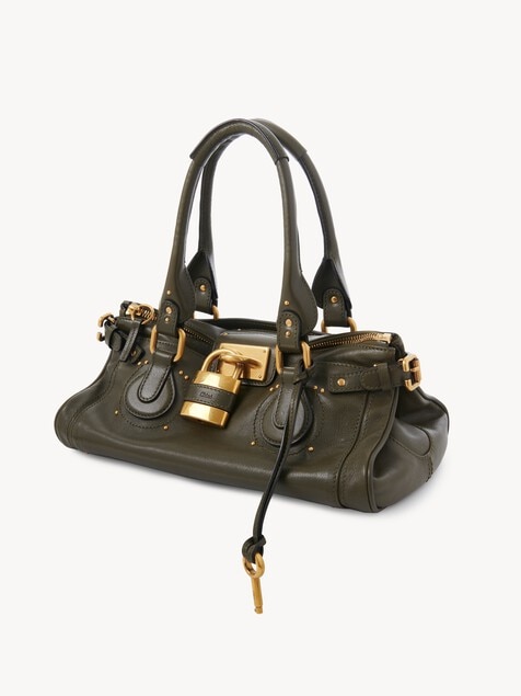 Paddington bag in grained leather