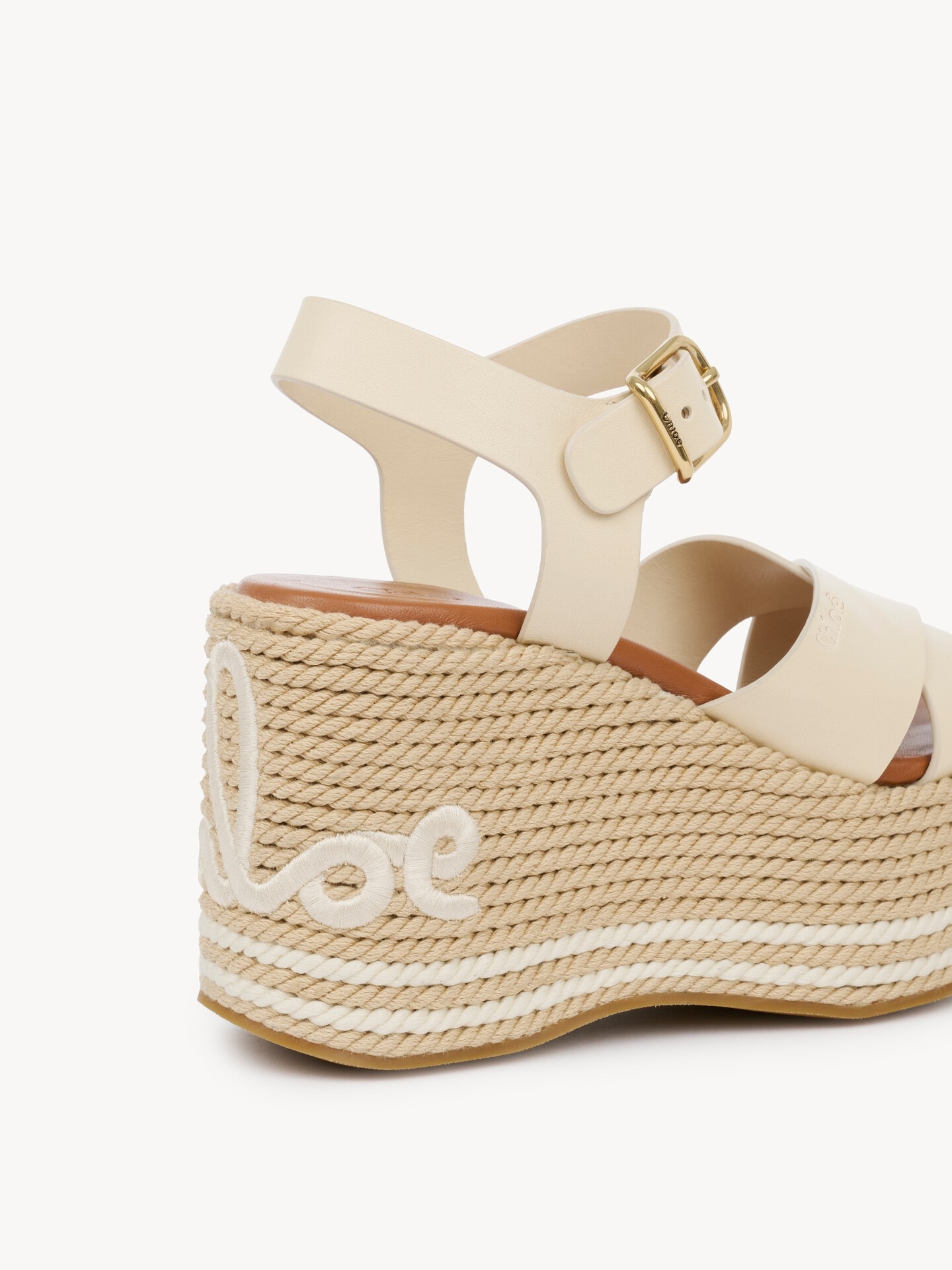Chlo&eacute; Sand wedge sandal - 4