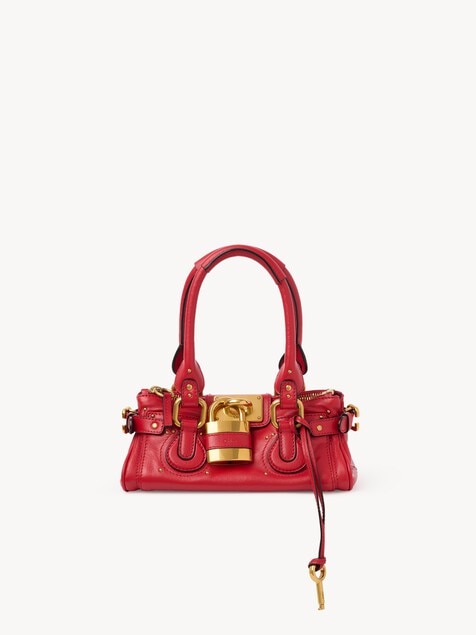 Small Paddington bag in grained leather