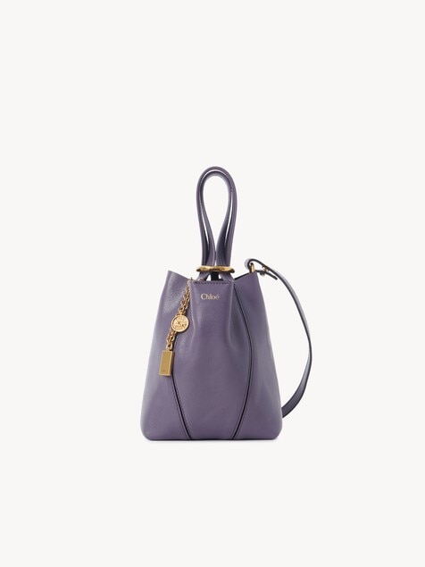 Small Chlo&eacute; Spin tote bag in grained leather