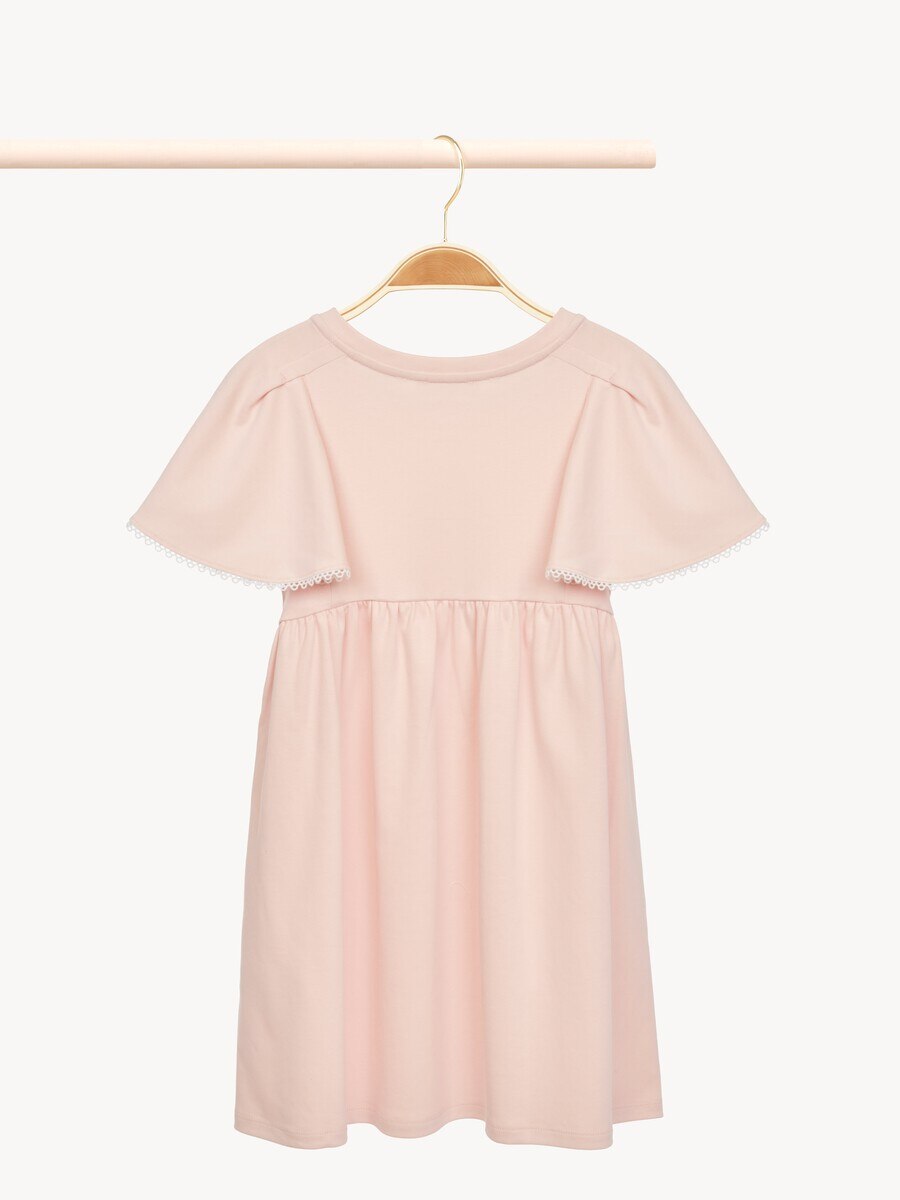 Kids' guipure-trim dress - 3