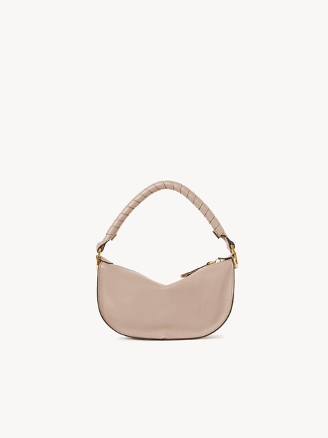 Minibolso de hombro Marcie de cuero suave